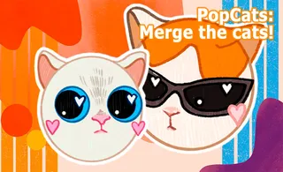 image game PopCats: Merge the cats!