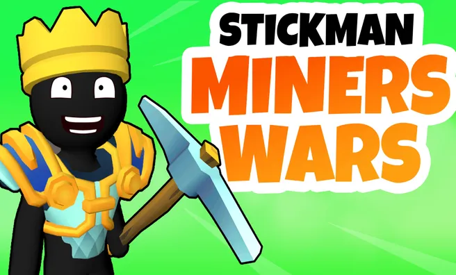 image game Stickman Miners Wars