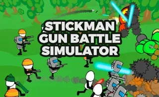 image game Stickman Gun Battle Simulator