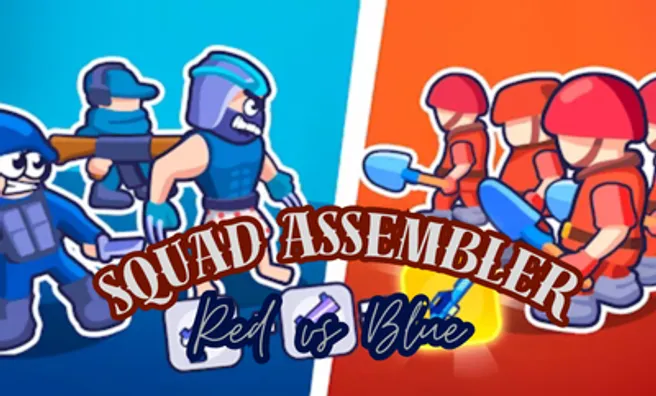 image game Squad Assembler: Red vs Blue