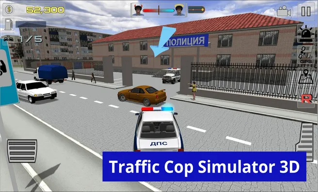 image game Traffic Cop Simulator 3D