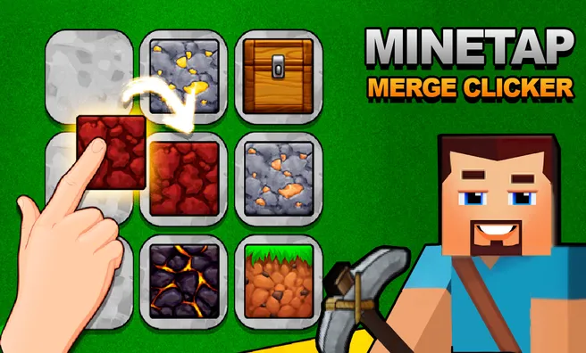 image game MineTap Merge Clicker