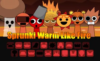 image game Warm Like Fire - Sprunki Incredibox