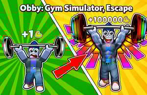 game image Obby: Gym Simulator, Escape