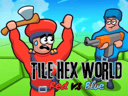 Tile Hex World: Red vs Blue
