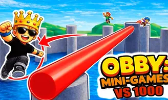 Obby: Mini-Games VS 1000