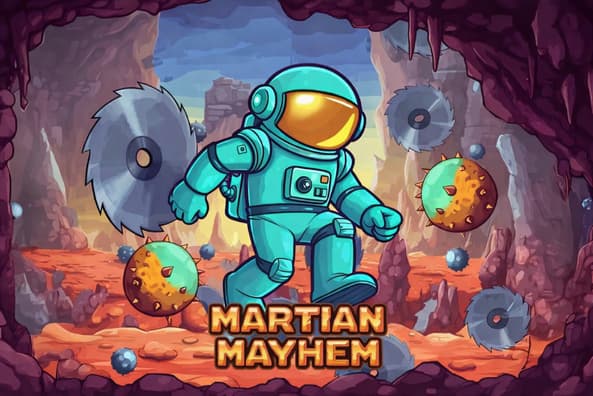 imagen del juego Martian Mayhem