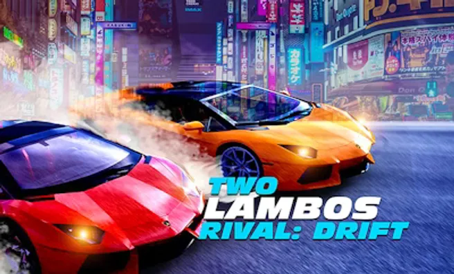 oyun resmi Two Lambo Rivals: Drift