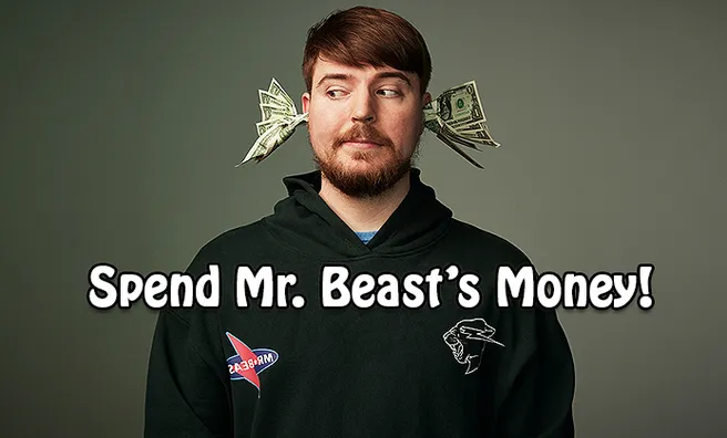oyun resmi Spend Mr. Beast's Money!