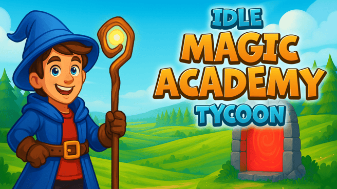 imagem do jogo Idle Magic Academy Tycoon