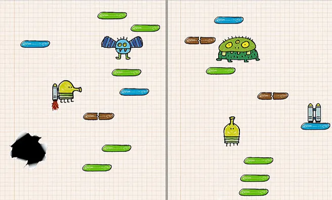 imagem do jogo Doodle Jump