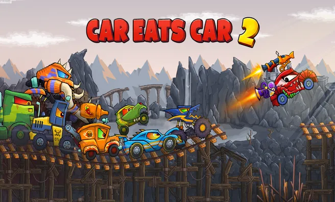 oyun resmi Car Eats Car 2
