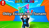 Obby: Escape from Tsunami Brainrot