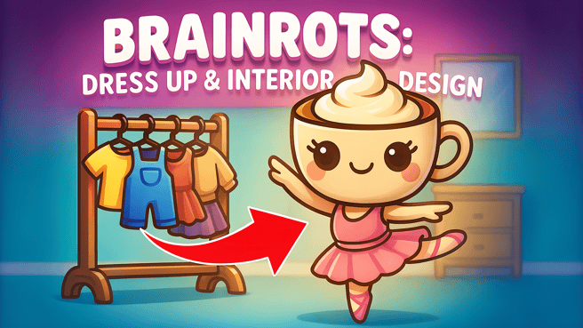 Spielbild Brainrots: Dress Up & Interior Design