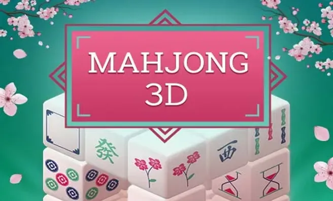 imagem do jogo Mahjong 3D