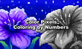 Color Pixels - Coloring by Numbers