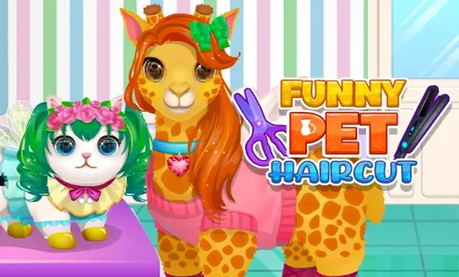 Spielbild Funny Pet Haircut