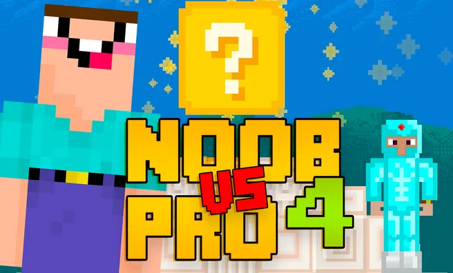 imagen del juego Noob vs Pro 4: Lucky Block