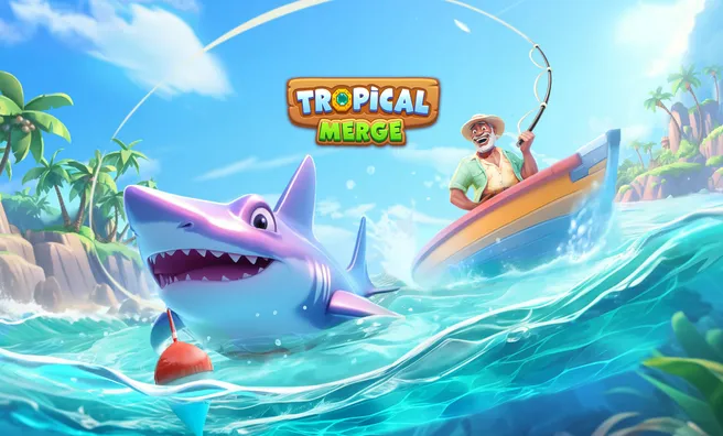 imagem do jogo Tropical Merge