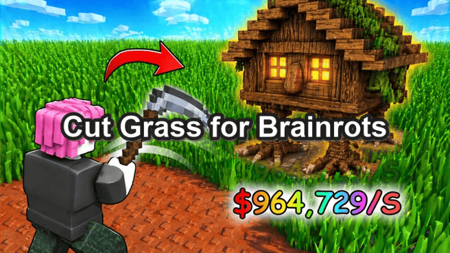game image Cut Grass for Brainrots