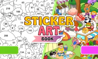 Sticker Art Book Puzzle