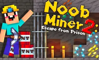 image game Noob Miner 2: Escape From Prison