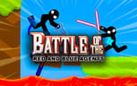 Battle of the red and blue agents