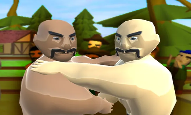 Spielbild Oil Wrestling