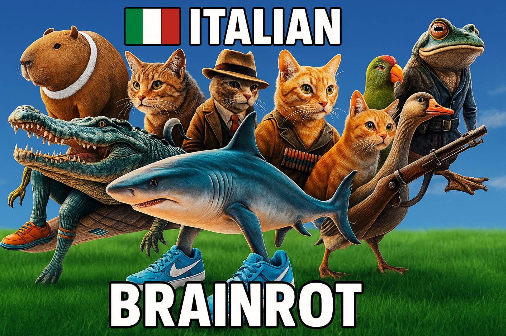 Play Italian Brainrot: Neuro Beasts unblocked on Tilted.rip