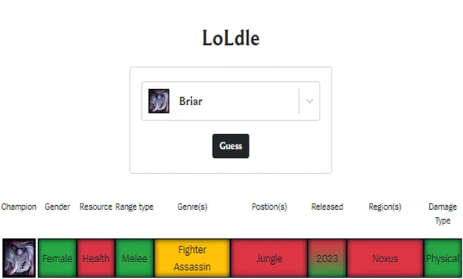 imagen del juego LoLdle