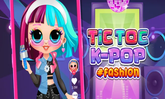 imagem do jogo Tictoc KPOP Fashion