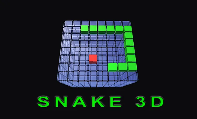 image game Snake 3D