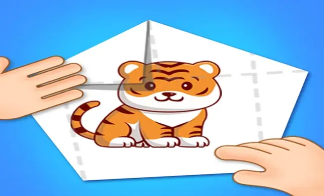 imagem do jogo Paper Fold Origami 2