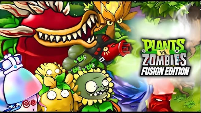 imagem do jogo Plants vs Zombies Fusion Edition