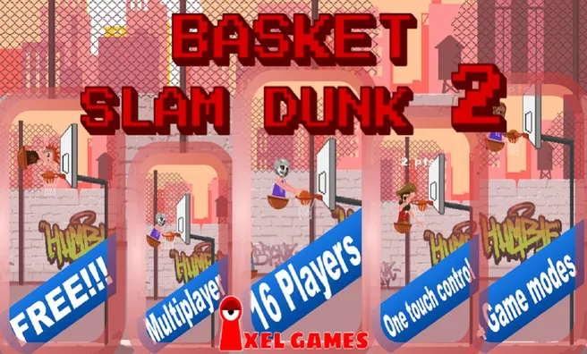 imagem do jogo Basket Slam Dunk 2