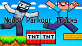 Noob: Parkour Tricks