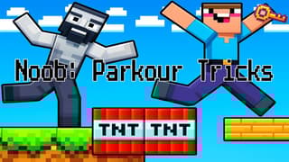 image game Noob: Parkour Tricks