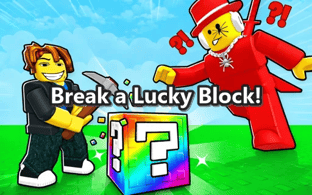 Spielbild Break a Lucky Block!