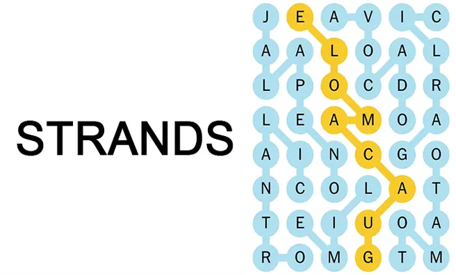 imagem do jogo Strands NYT