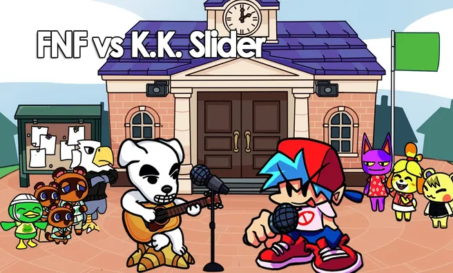 oyun resmi FNF vs K.K. Slider