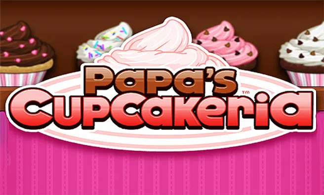 imagem do jogo Papa's Cupcakeria