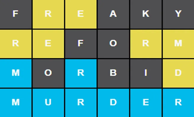 Spielbild Word Hurdle