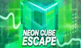 Neon Cube Escape - story pixel avoid-em-up