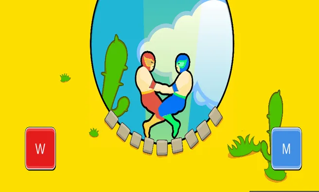 imagem do jogo Wrestle Jump