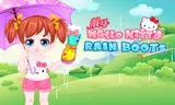 My Hello Kitty Rain Boots