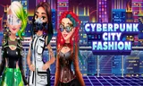Cyberpunk City Fashion