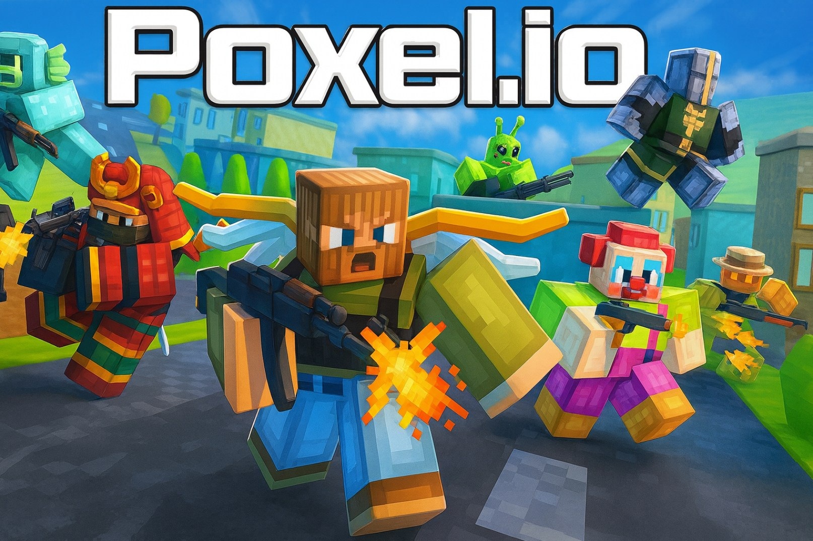 Poxel io Play Now On HahaGames Poxel io Play Now On HahaGames