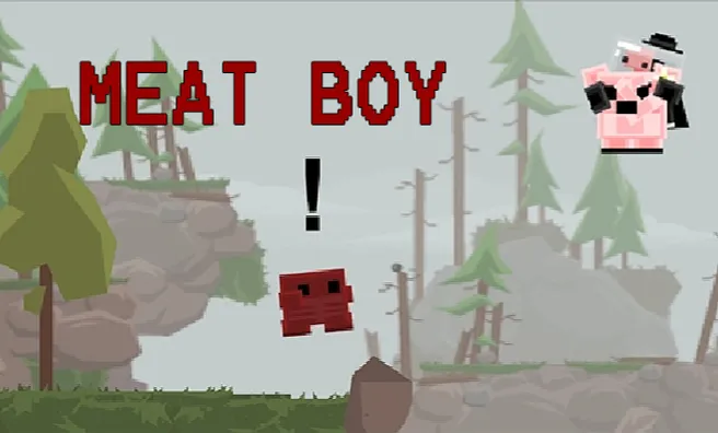 imagen del juego Meat Boy