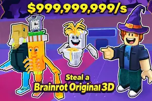 Steal A Brainrot Original 3D