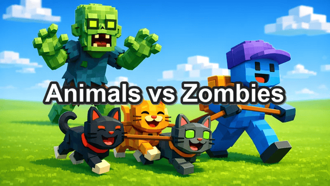 game image Animals vs Zombies